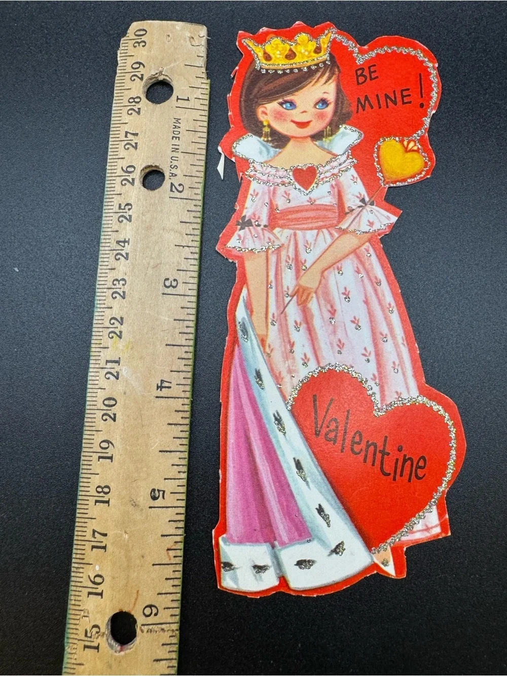 Lot Of 4 Vintage Valentines Day Cards Hallmark Various Makers Ephemera